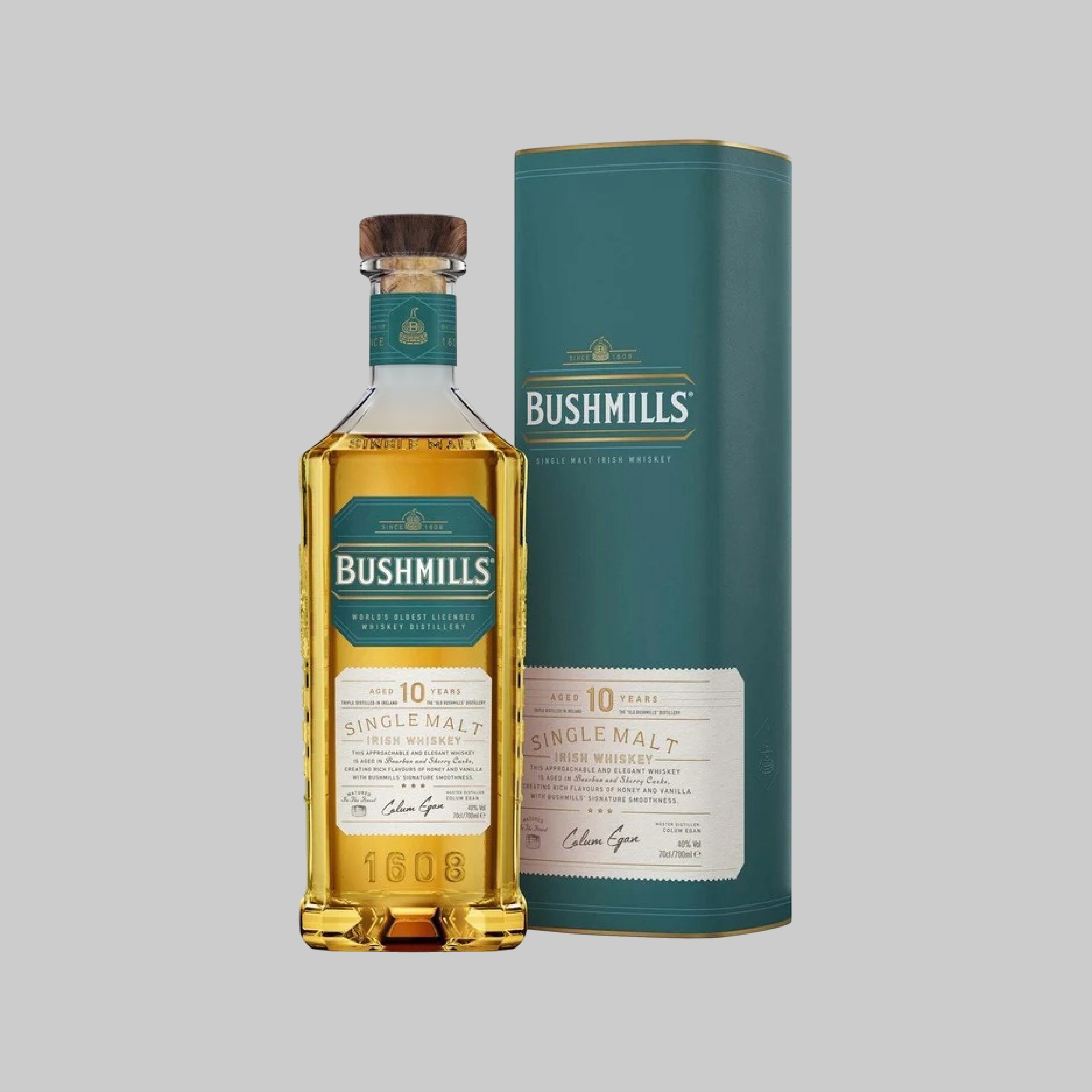 Bushmills 10 Years Old Single Malt Irish Whiskey 700ml 40.0% | TIME2DRINK